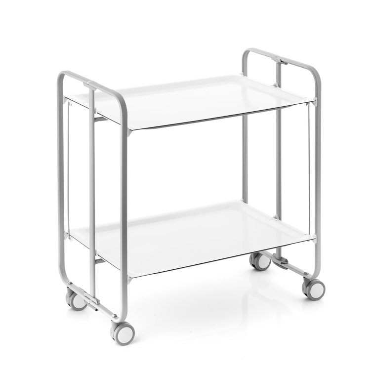 Symple Stuff Folding 2 Tier Kitchen Trolley & Reviews Wayfair.co.uk